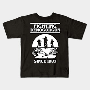 Fighting Demogorgon Since 1983 Kids T-Shirt
